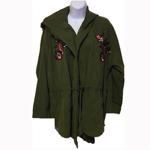 🆕 JCLParis Floral Hooded Anorak, S/M